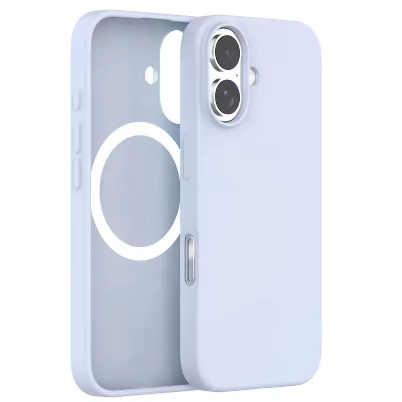 IPHONE SILICONE CASE WITH METAL RING