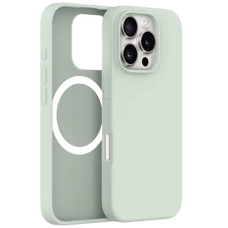 IPHONE SILICONE CASE WITH METAL RING