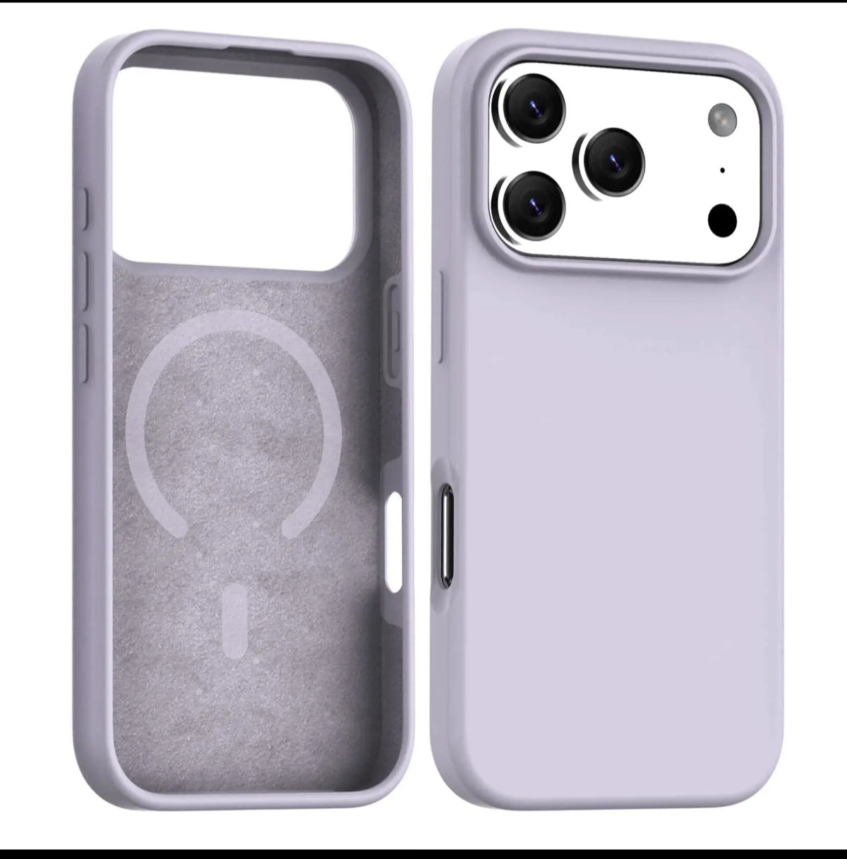 IPHONE SILICONE CASE WITH METAL RING